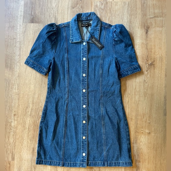 NWT Blank NYC Walk in the Park Denim Dress - Picture 3 of 10
